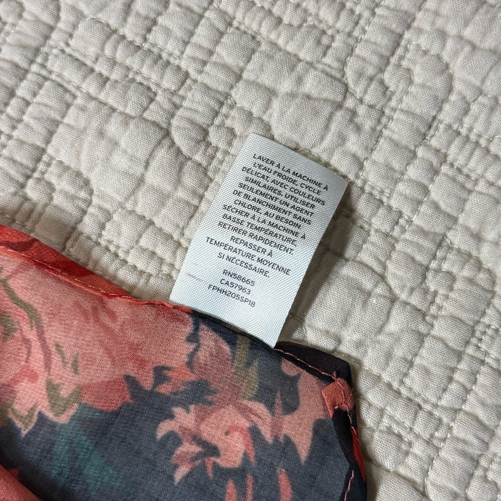 Free Press Floral Print Sheer Duster Kimono One Size - Picture 5 of 5